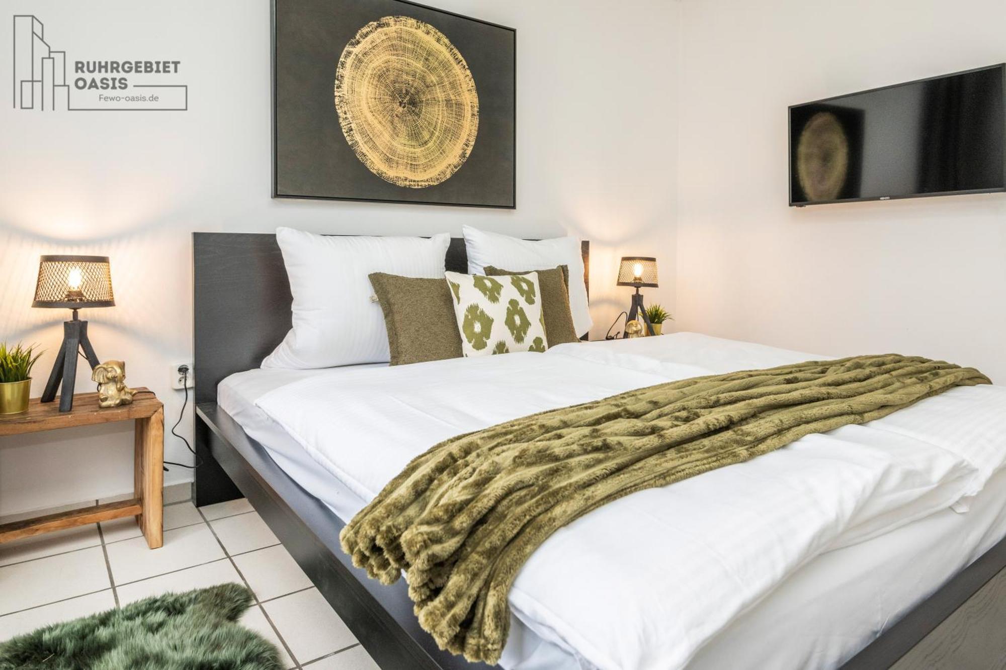3-Zimmer-Wohnung Nahe Essen City, Bis 5 Personen, Smarttv, Wifi, Balkon Exterior foto